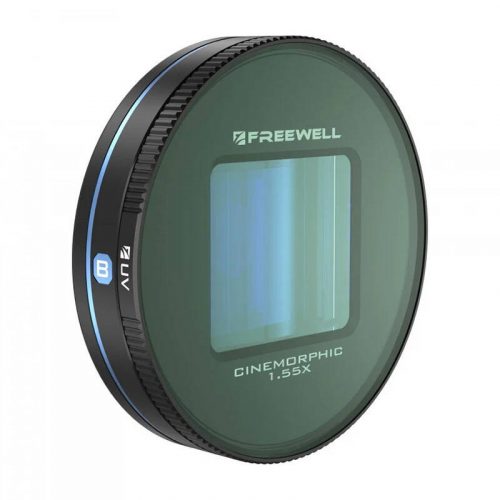 Lentile anamorfice albastre 1.55x Freewell pentru Galaxy și Sherp