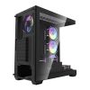 Carcas? pentru computer Darkflash DS900 (negru) + 7 ventilatoare ARGB