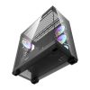 Carcas? pentru computer Darkflash DS900 (negru) + 7 ventilatoare ARGB