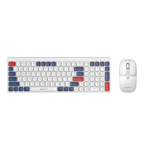 Havit KB830WB Set de calculator universal 2 în 1, tastatură + mouse