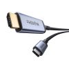 Baseus High Definition USB-C HDMI adapter, 1,5m (fekete)