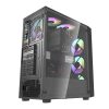 Darkflash DK353 ATX negru számítógépház