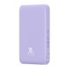 Baseus Mágneses Mini Powerbank, 5000mAh, 20W (lila)