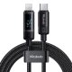 Mcdodo CA-5210 Cablu USB-C la Lightning, 36 W, 1,2 m (negru)