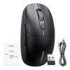 Mouse wireless cu 3 moduri UGREEN MU103 (negru)