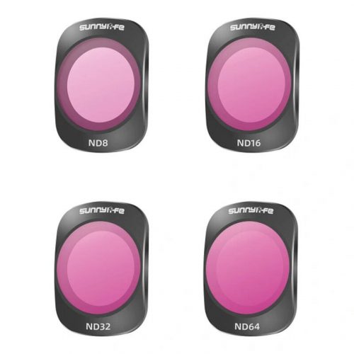 4 filtre ND8+ND16+ND32+ND64 Sunnylife pentru Pocket 3