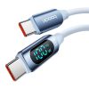 Cablu USB-C la USB-C Toocki TXCTT1- XX04-B2, 2m, FC 100W (albastru)