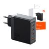 Încărcător de perete McDodo GAN 3xUSB-C + USB, 100W (negru)