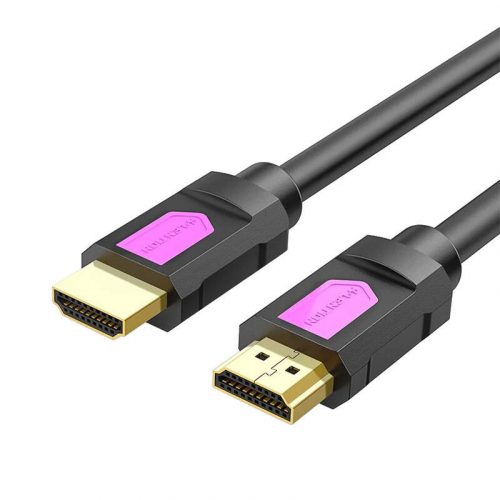 Lention VC-HH20 HDMI 4K cablu HDMI 2.0 de mare viteză, 18Gbps, PVC, 1m (negru)