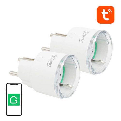 Gosund SP111 priză WiFi inteligentă 3680W 16A, Tuya 2-pack