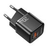 Încărcător de perete MiniGaN Rocoren USB-C, USB, 20W (negru)