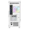 Carcas? pentru computer Aigo E330M + 4 ventilatoare argb (alb)