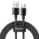 Cablu USB-A la USB-C Mcdodo CA-3650, 1,2 m (negru)