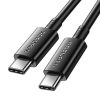 Cablu de încărcare rapidă Rocoren USB-C la USB-C Simples Series 100W, 1m (negru)