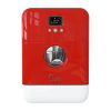 Bob Daan Tech compact mini table top dishwasher (white-red)