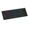 Tastatură mecanică fără fir Royal Kludge RK98 RGB, comutator maro (negru)