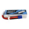 Gens ász 3000mAh 22.2V 60C 6S1P Lipo akkumulátor csomag EC5 dugóval