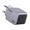 Ugreen Nexode Pro 45W fali töltő, 2x USB-C (szürke)