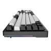 Dareu EK104 tastatură mecanică comutator roșu alb-negru