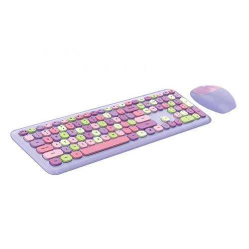 MOFII tastatură+mouse fără fir 666 violet