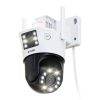 IP kültéri kamera ZOSI C298 WiFi Pan Tilt 6MP Dual IP66