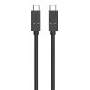 USB-C-USB-C kábel Aukey, CB-TCC241, 240W, 0,8m (fekete)