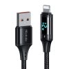 Digitális kijelző USB Lightning adatkábelre Mcdodo CA-1060, 1.2m