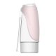 Dogness D10 438ml Travel Bottle + 2-in-1 Pet Bowl (light pink)