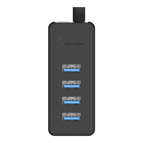 Orico W5P-030 USB to 4x USB 3.0 Hub Adapter (black)