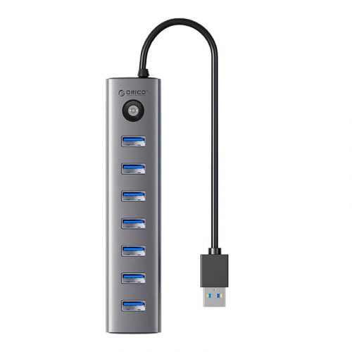 Orico CL7U USB-C to 7x USB 3.0 Hub Adapter (gray)