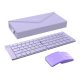 Set tastatură pliabilă fără fir Delux KF10 și mouse MF10PRO