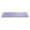 Set tastatură pliabilă fără fir Delux KF10 și mouse MF10PRO