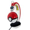 Vezetékes fejhallgató gyerekeknek OTL Pokemon Pokeball Dome (piros)