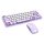 MOFII tastatură+mouse fără fir iBean Pro New 2.4G (violet)