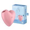 Clitoral massager Satisfyer Cutie Heart Light Red (pink)