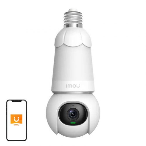 2in1 Bulb and 360° Outdoor Camera WiFi IMOU Bulb Cam 5MP