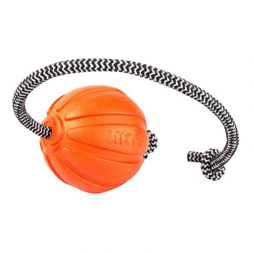 Ball on a rope for small and medium dogs Liker Cord 7 Waudog