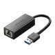 USB 3.0-RJ45 hálózati adapter Ugreen CR111, Gigabit Ethernet (fekete)