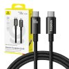 Baseus Cable USB Tungsten Gold USB-C to USB-C 100W 1,5m (black)