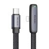 Mcdodo CA-3350 USB-USB-C szögkábel, 1,2 m (fekete)