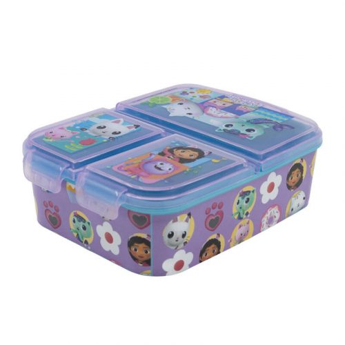 Lunch Box for Kids STOR 21220 3 Compartments Gabby's Dollhouse (purple)