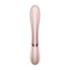 Satisfyer Hot Lover heated vibrator pink and gold