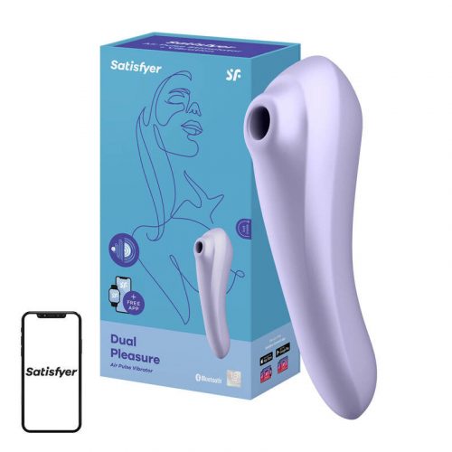 Vibrator Satisfyer  Dual Pleasure with App (Mauve)