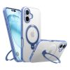 Torras Ostand Spin Case for iPhone 16 (Blue)