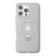 Torras Ostand Spin Case for iPhone 16 ProMax (Transparent)