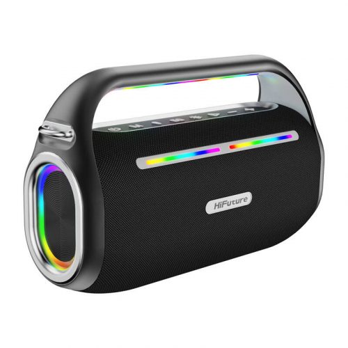 HiFuture Music Box 100 Bluetooth Speaker + 2 microphones (black)