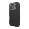 Etui Nillkin Qin Prop Leather iPhone 16 Pro (czarny)