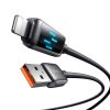 Mcdodo CA-5250 LED kijelző USB-A Lightning adatkábel 1.2m-re