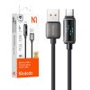 Mcdodo CA-2350 USB-A USB-C kábel, 6A, LED kijelző, 1.2m