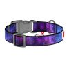 Waudog "NASA21" nylon dog collar with QR code, size M, width 20 mm